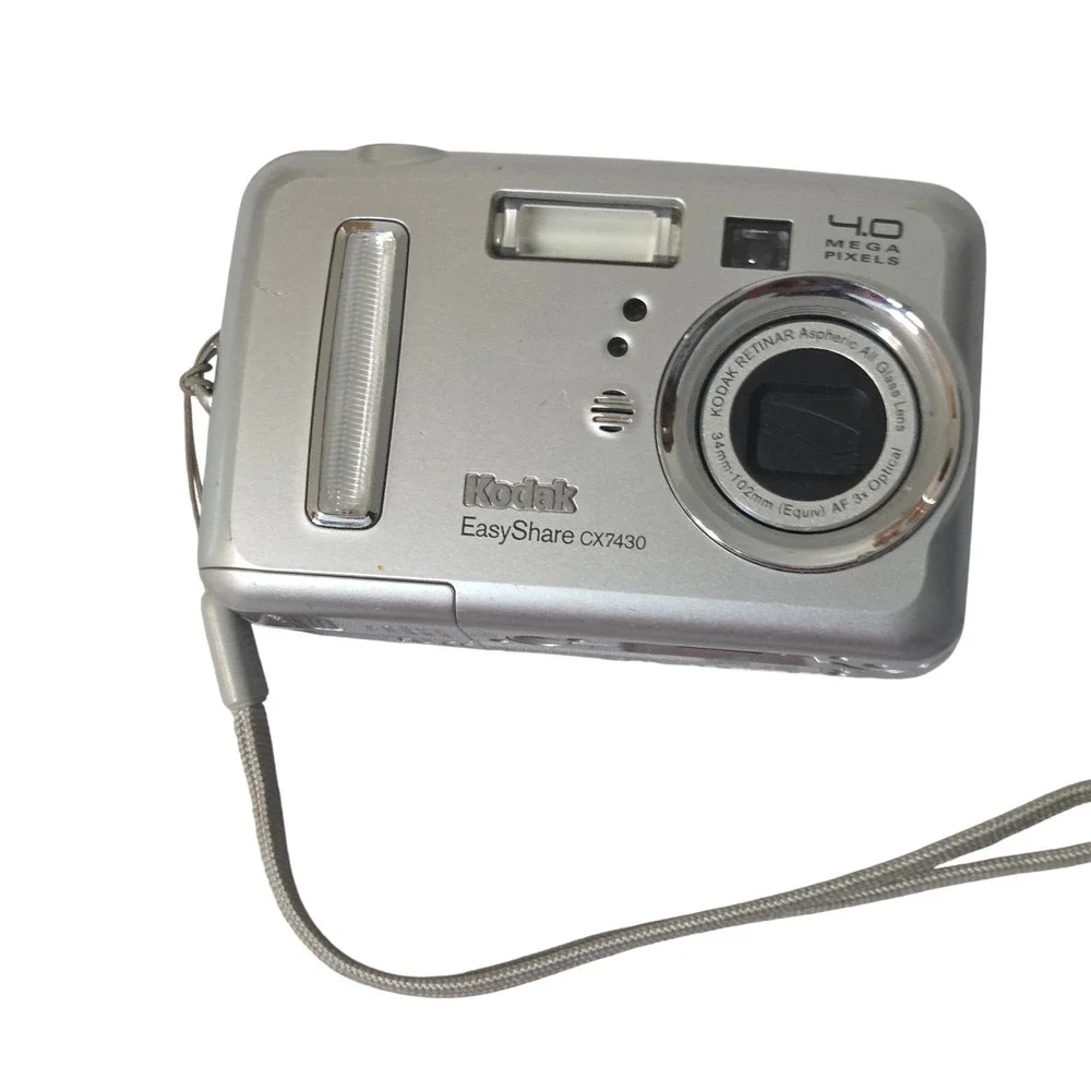 Kodak Digital Camera Unisex OS Silver EasyShare CX7430 4.0MP 3x Optical Zoom